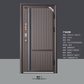 甲级防盗安全门系列雅利-1-甲级10cm