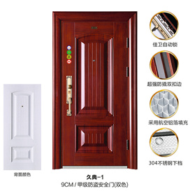 甲级防盗安全门系列久典-1-甲级10cm